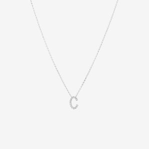 Round Cut Cubic Zirconia in 925 Sterling Silver Necklace