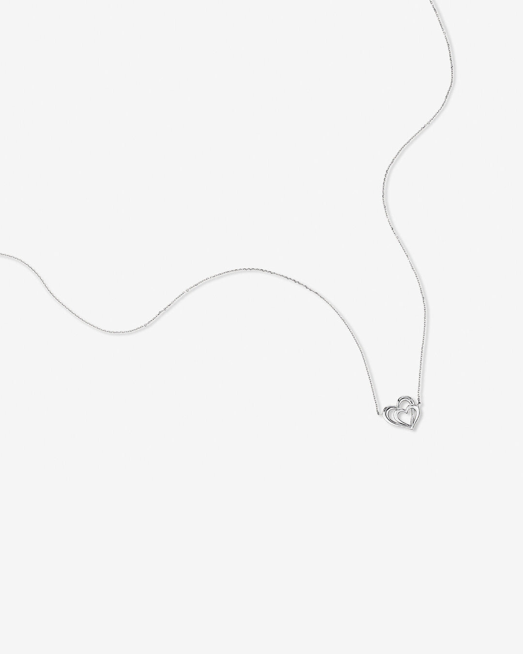 Round Cut Cubic Zirconia in 925 Sterling Silver Necklace 2