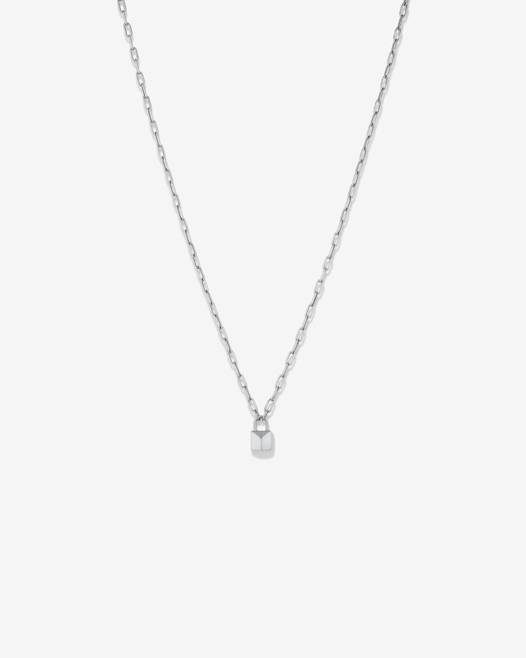 Round Cut Cubic Zirconia in 925 Sterling Silver Necklace 1