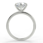 Stunning 2.0 CT Round Moissanite Engagement Ring with Solitaire Design 6