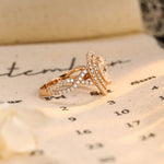 Stunning 2.0 CT Pear Moissanite Engagement Ring with Double Halo & Pave Design 5