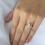 Stunning 1 CT Oval Moissanite Engagement Ring With Solitaire Design 8