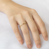 Stunning Crown Leaf Metal Wedding Bands 4