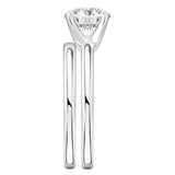 Stunning 1.0- 2.0 CT Round Moissanite Engagement Ring with Solitaire Design 5
