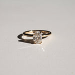 Stunning 1 CT Oval Moissanite Engagement Ring with Solitaire Design