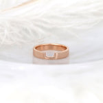Stunning Cut Out Metal Wedding Bands 1