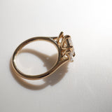 Stunning 1.3 CT Marquise Moissanite Engagement Ring with Three Stone Design