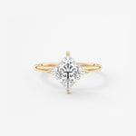 Princess Solitaire Lab Grown Diamond Engagement Ring