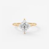 Princess Solitaire Lab Grown Diamond Engagement Ring