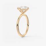 Princess Solitaire Lab Grown Diamond Engagement Ring