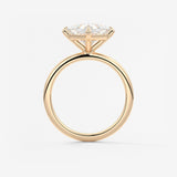 Princess Solitaire Lab Grown Diamond Engagement Ring