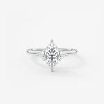 Princess Solitaire Lab Grown Diamond Engagement Ring