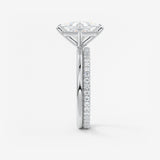 Princess Solitaire Lab Grown Diamond Engagement Ring