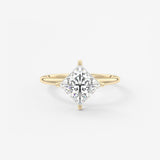 Princess Solitaire Lab Grown Diamond Engagement Ring