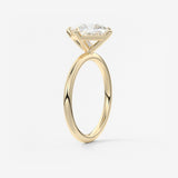 Princess Solitaire Lab Grown Diamond Engagement Ring