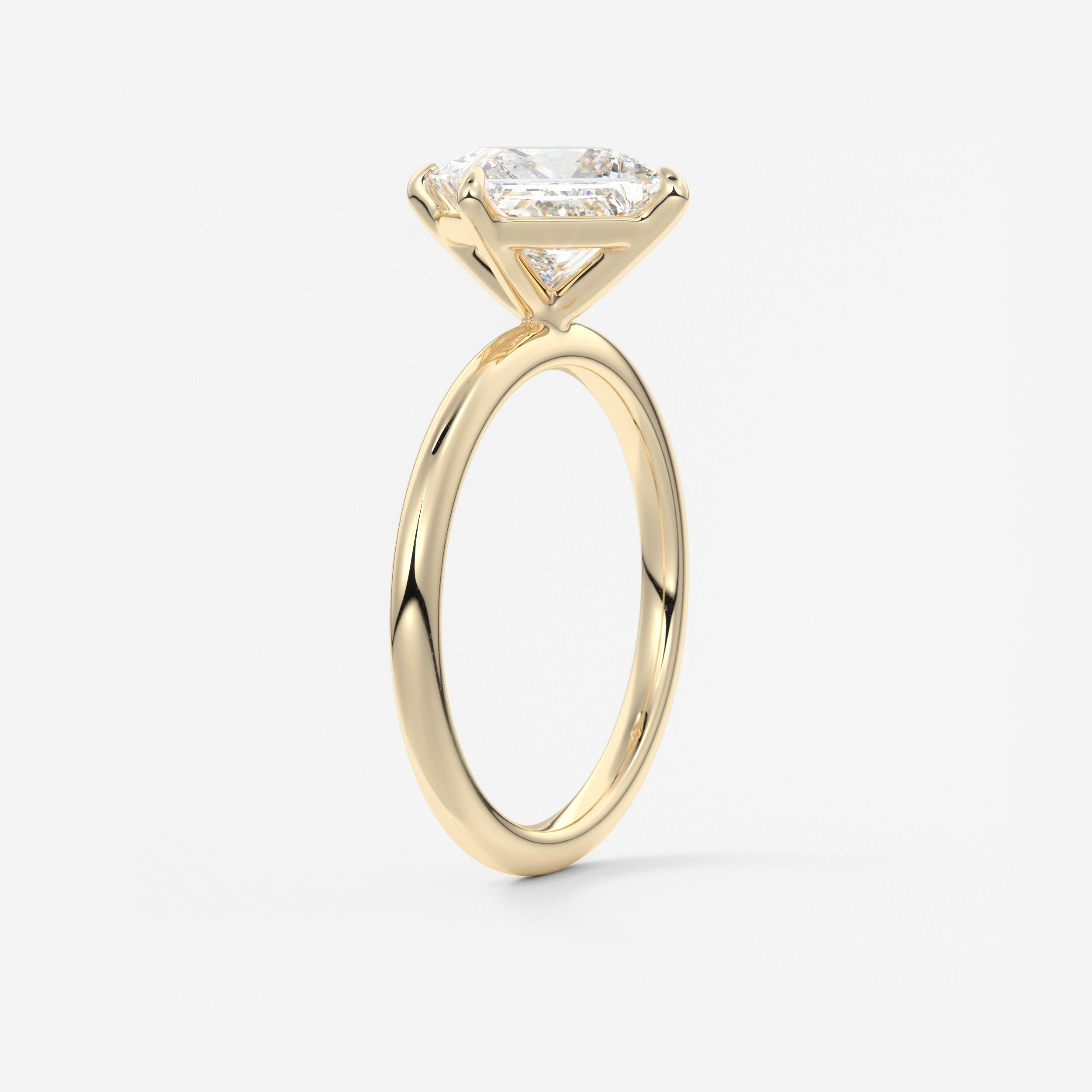 Princess Solitaire Lab Grown Diamond Engagement Ring