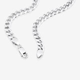 Round Cut Cubic Zirconia in 925 Sterling Silver Necklace 2