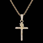 Crucifix Silver Pendant for Him 7