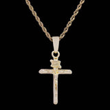 Crucifix Silver Pendant for Him 7