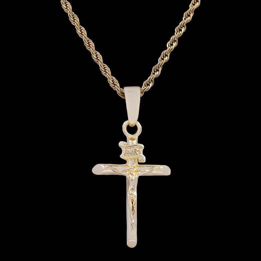 Crucifix Silver Pendant for Him 7