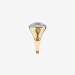 1.0 TCW Round Moissanite Men's Wedding Band in Solid Gold 4