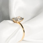 Stunning 1.70 CT Radiant Moissanite Engagement Ring with Solitaire Design 6