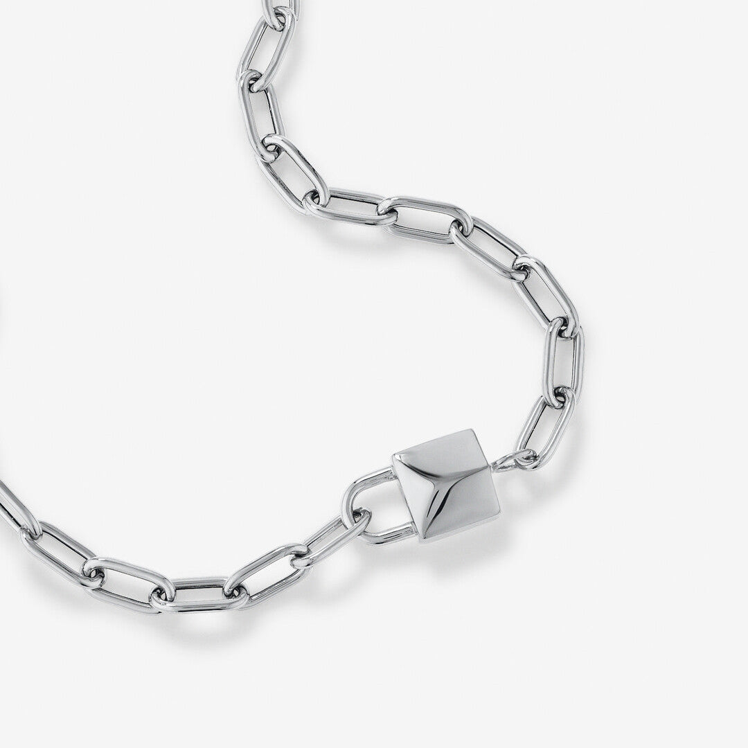 Round Cut Cubic Zirconia in 925 Sterling Silver Bracelet 2