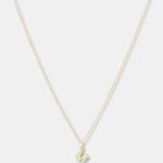 Round Cut Cubic Zirconia in 925 Sterling Silver Necklace 1