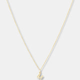 Round Cut Cubic Zirconia in 925 Sterling Silver Necklace 1