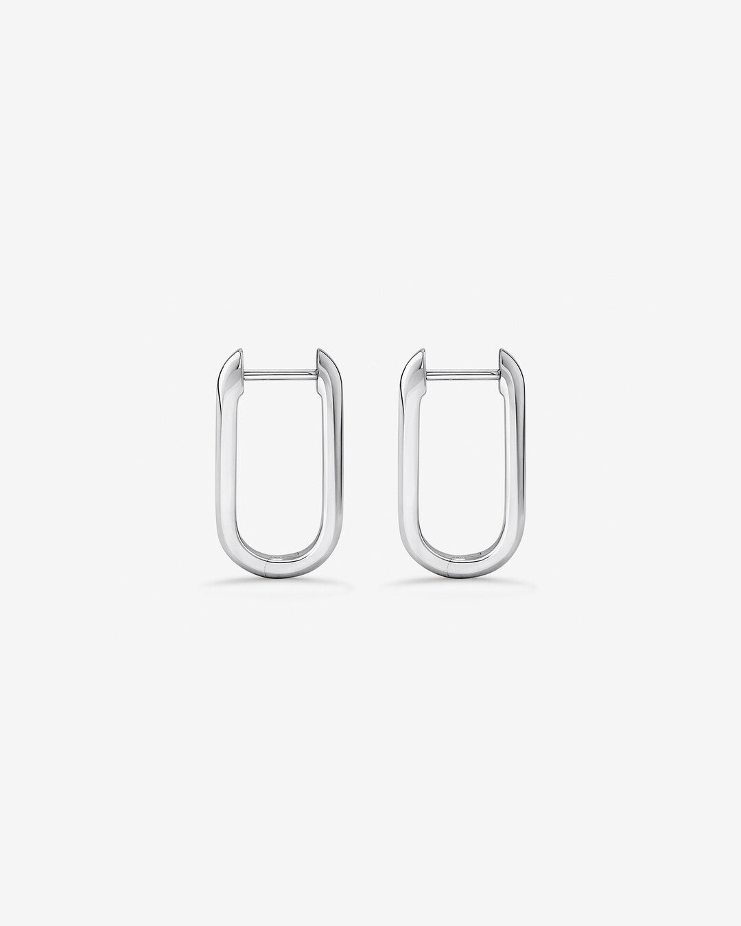 Round Cut Cubic Zirconia in 925 Sterling Silver Earrings 3