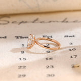 Stunning 3.0 CT Pear Moissanite Engagement Ring with Hidden Halo Design 3
