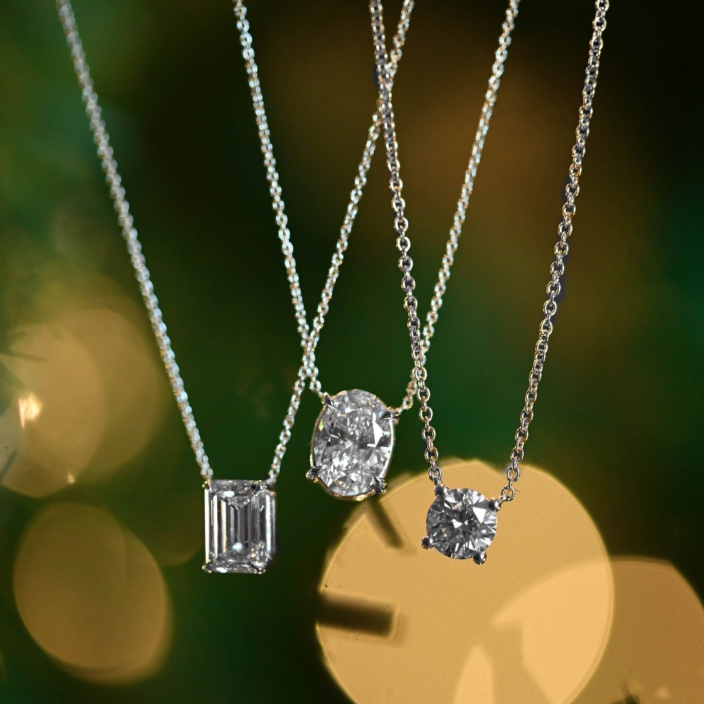 0.17 CT Moissanite Diamond Cross Pendant Necklace in Solid Gold 4