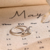 Stunning 3.0 CT Oval Moissanite Engagement Ring with Hidden Halo Design 2