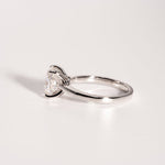 Classic 2.0 CT Oval Moissanite Engagement Ring with Solitaire Design 5