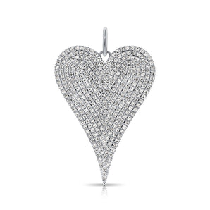 Round Cut Cubic Zirconia in 925 Sterling Silver Necklace