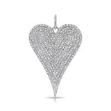 Round Cut Cubic Zirconia in 925 Sterling Silver Necklace 8