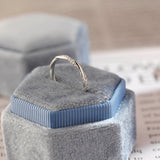 0.2 TCW Round Cut Moissanite Bridal Wedding Band 10