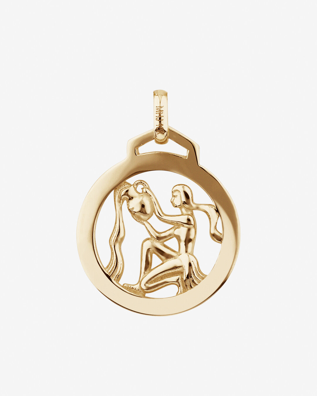 Round Cut Cubic Zirconia in 925 Sterling Silver Necklace 2