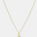 Round Cut Cubic Zirconia in 925 Sterling Silver Necklace 1