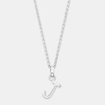Round Cut Cubic Zirconia in 925 Sterling Silver Necklace 1