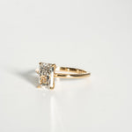 Stunning 1.70 CT Radiant Moissanite Engagement Ring with Solitaire Design 4