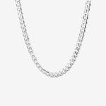 Round Cut Cubic Zirconia in 925 Sterling Silver Necklace 1