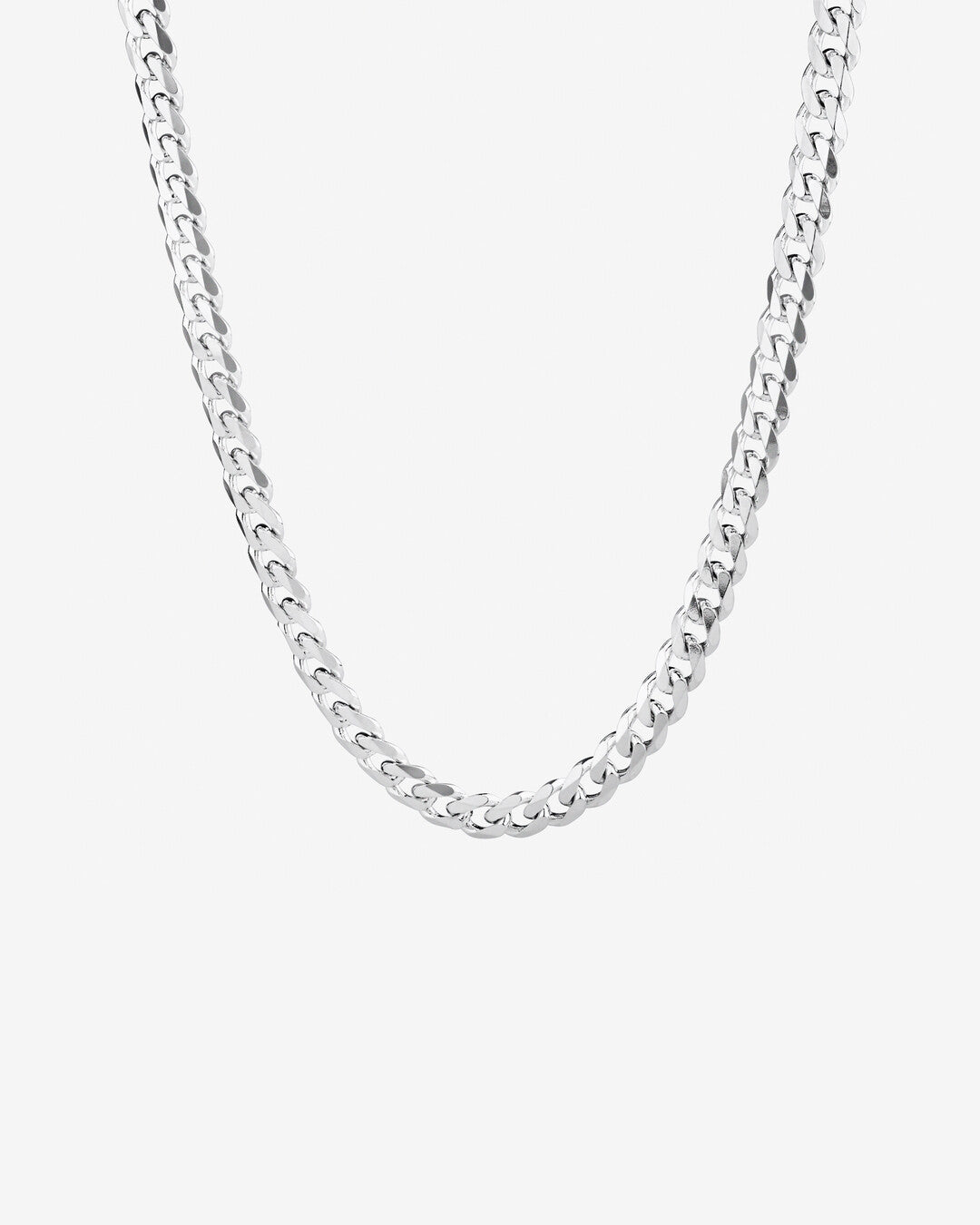 Round Cut Cubic Zirconia in 925 Sterling Silver Necklace 1