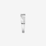 0.08 CT Cushion Moissanite Two Stone Men's Wedding Band in Solid Gold 4
