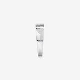 0.08 CT Cushion Moissanite Two Stone Men's Wedding Band in Solid Gold 4