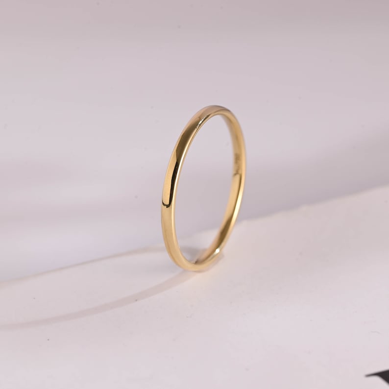 Stunning Minimalist Metal Wedding Bands 8