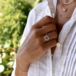 4.0 CT Emerald Aquamarine Lab Made Diamond- March Birthstone Engagement Ring 8