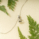 1.0 CT Round Moissanite Diamond Pendant Necklace in Solid Gold 8