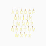 Customize Letter 'S' Necklace in Solid Gold 3