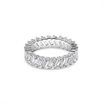 Stunning 0.5 TCW Baguette Moissanite Stones Artemis Wedding Bands 1